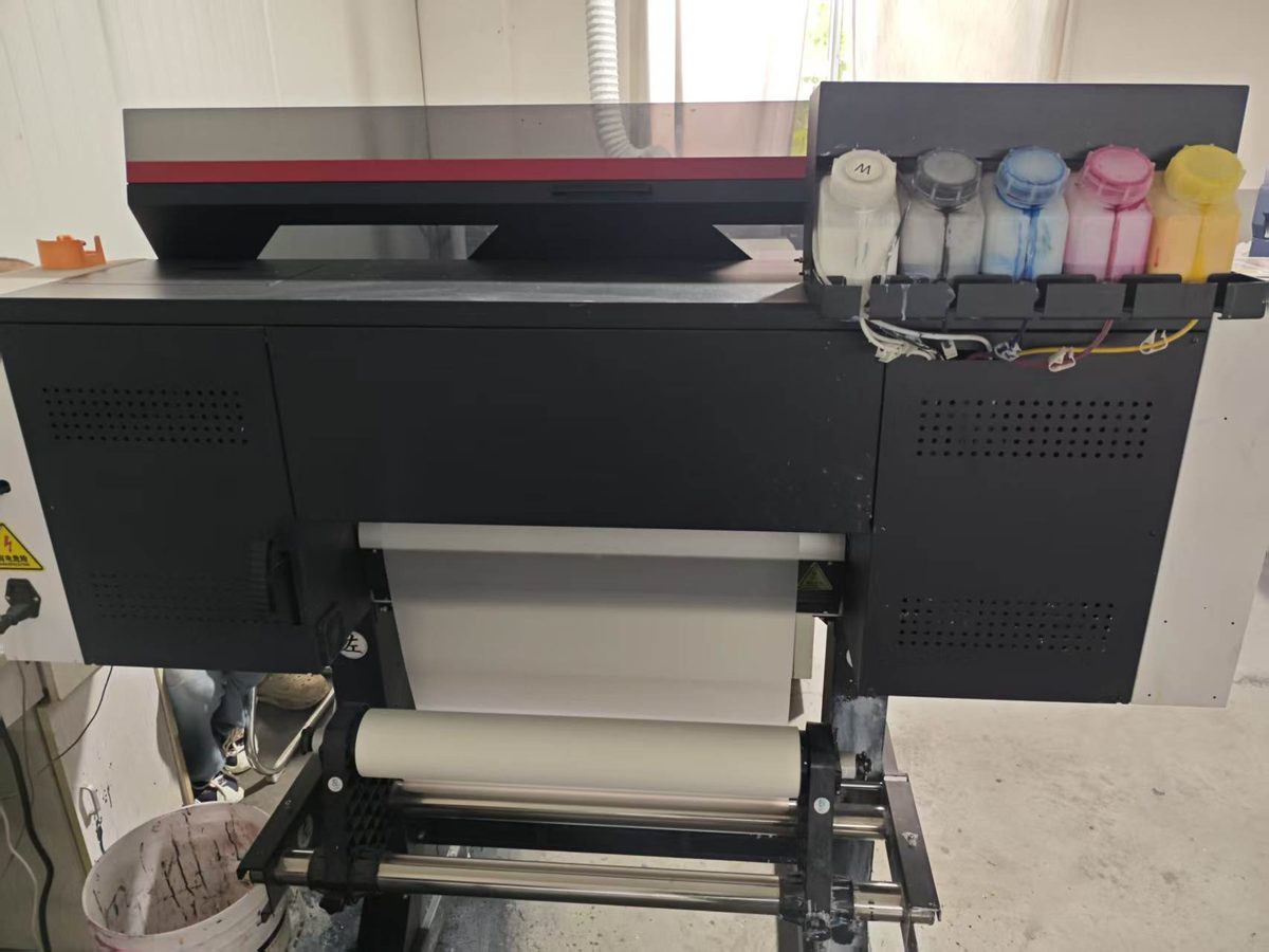 Used DTF powder shaker or DTG printer